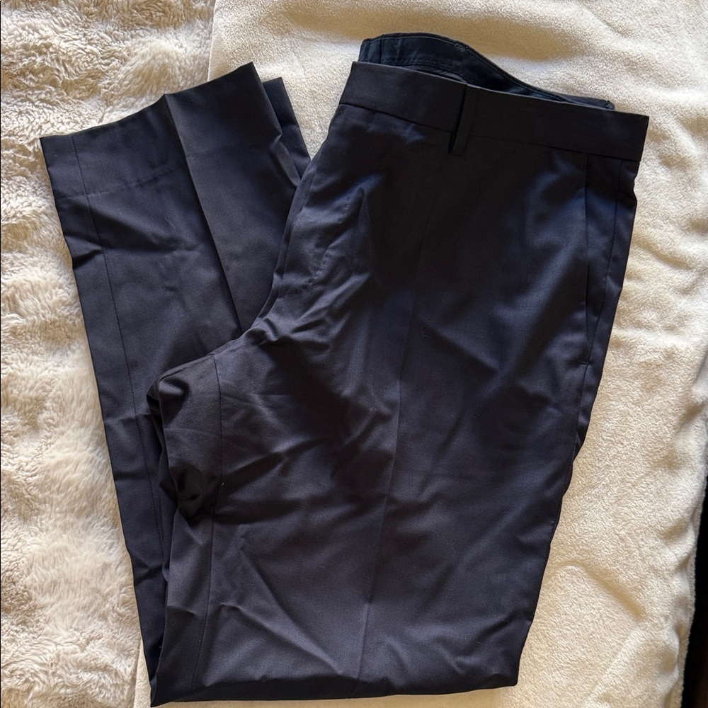 Boss Charcoal Gray Trousers
